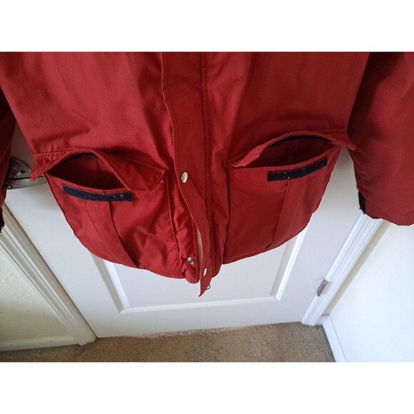 Vintage Alti Wear Santa Fe New Mexico Mens Red Green Snap Front Zip Up Jacket S - Picture 7 of 11